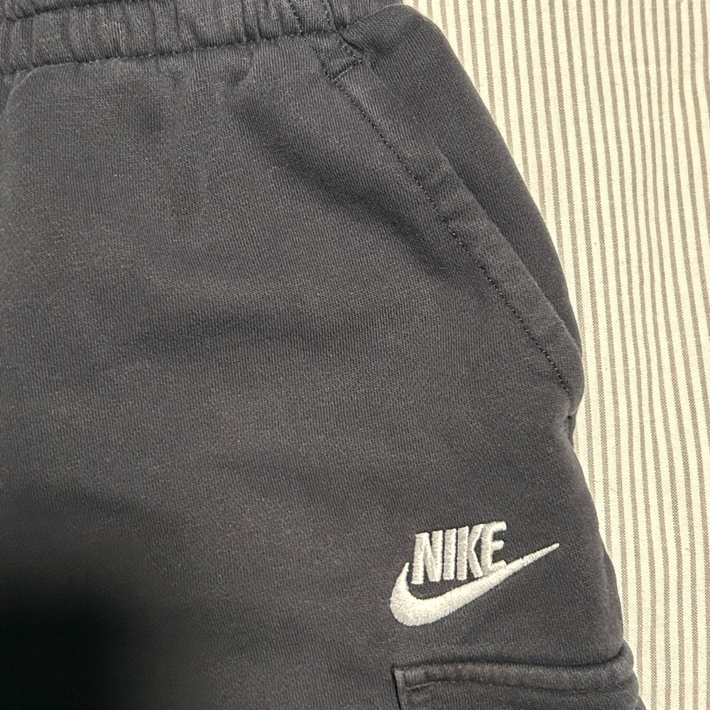 Nike Kids Black Joggers with Cargo Pockets - Size M - Picture 5 of 5